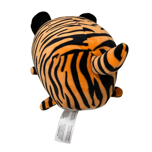 Fiesta Lil Huggy TEVIN Tiger Cub Plush 8" Embroidered Striped Stuffed Animal - Picture 3 of 7